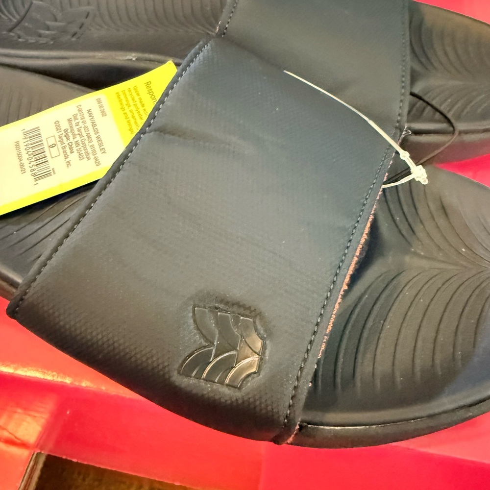 All in motion men’s size 9 navy slides - Picture 4 of 5